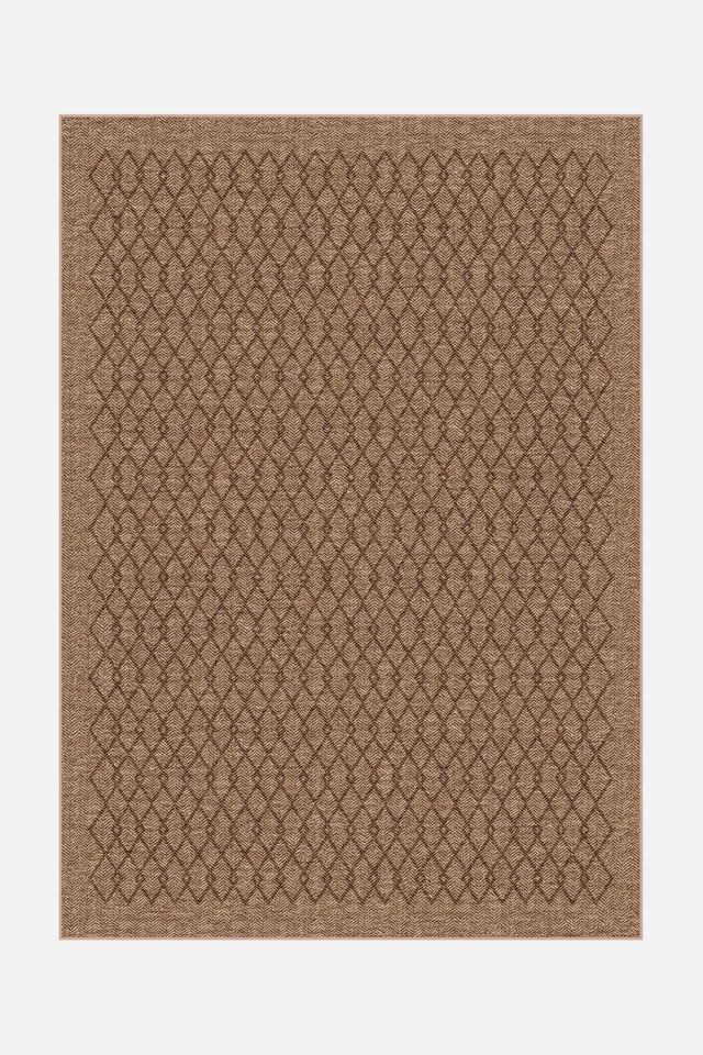 teppana-jute-haptik-maddie-mokka-teppich-waschbarer-jute-look-in-beige-natur-und image 1