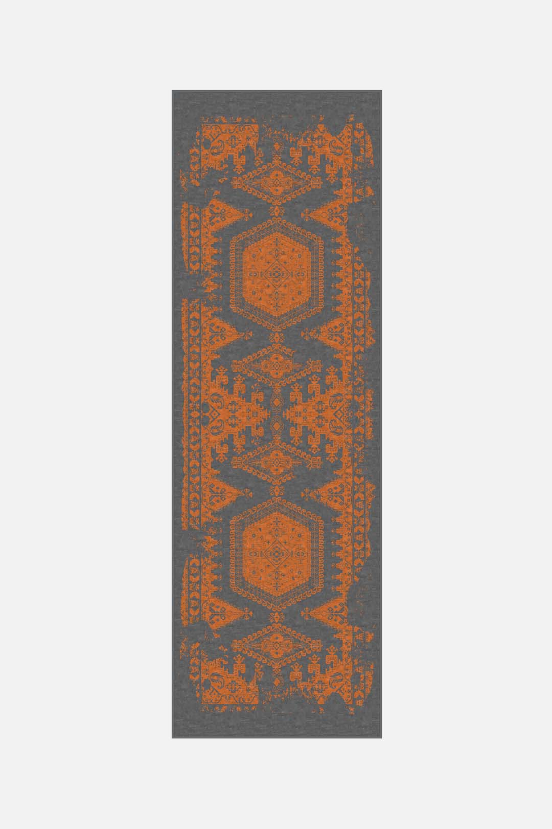 teppana-lynn-orange-teppich-waschbarer-inoor-teppich-in-leuchtendem-orange-dunke image 5
