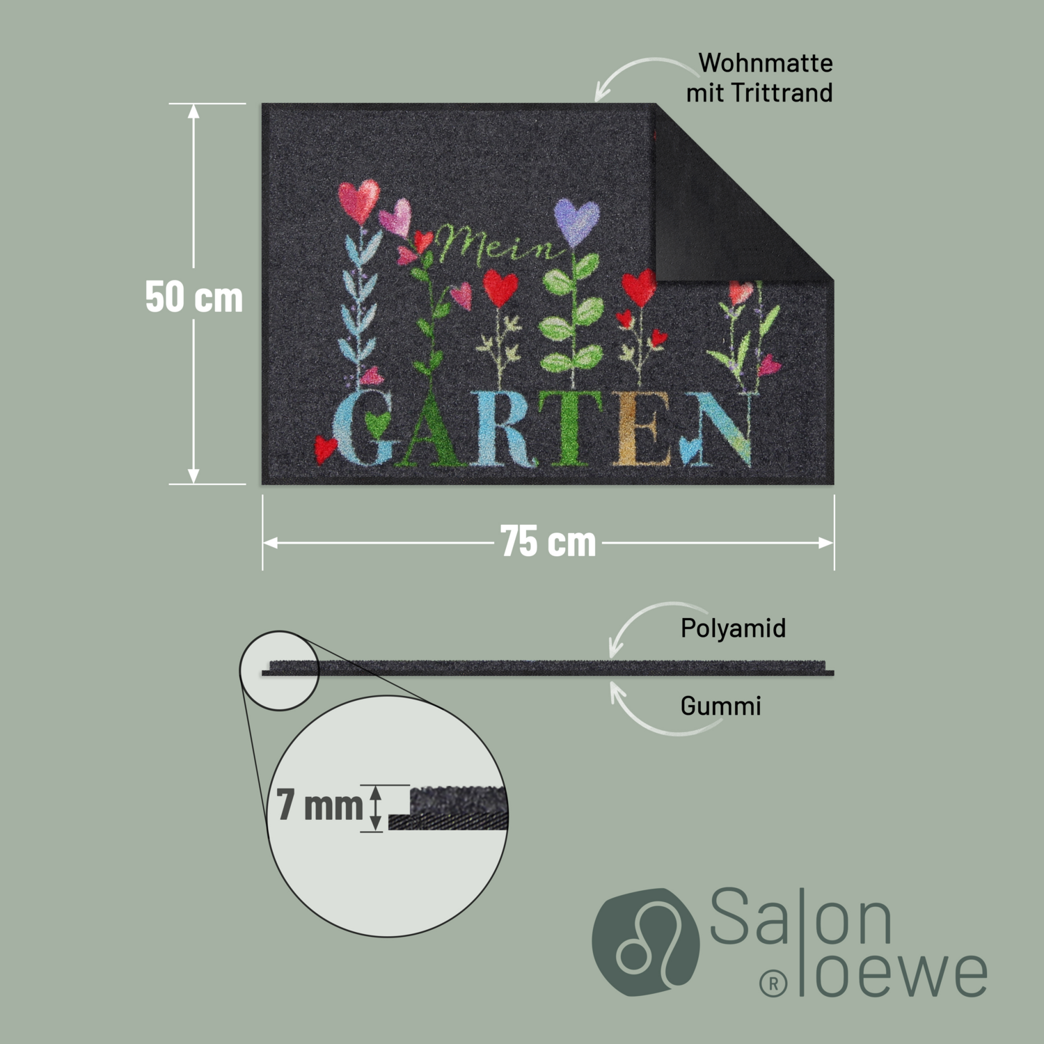 salonloewe-mein-garten-grey-eingangsmatte-50-x-75-cm-waschbare-fu-matte-mit-blum image 4
