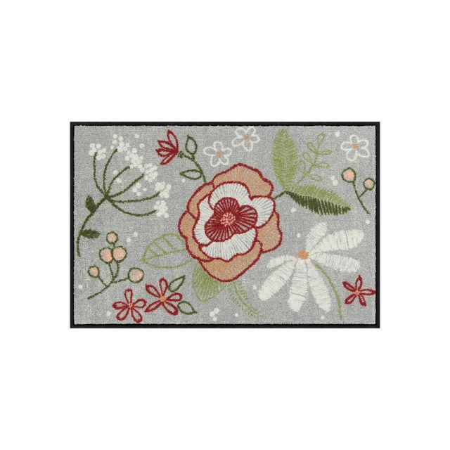 salonloewe-stitch-flowers-rund-50-x-75-cm-runde-fu-matte-mit-blumenmuster image 1