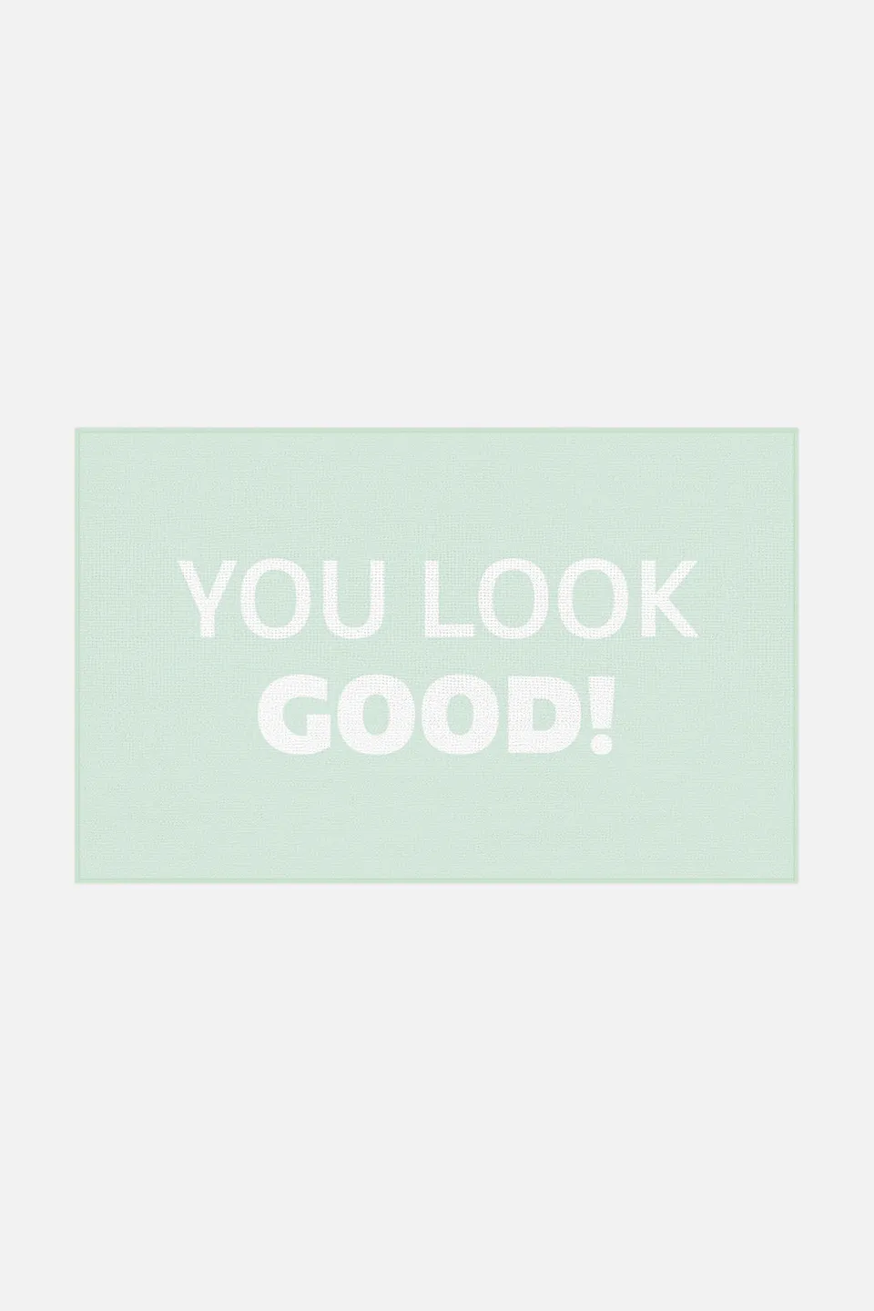teppana-you-look-good-jade-badematte-flauschige-waschbare-badematte-mit-rutschfe image 1