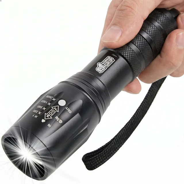 gorilla-grip-tactical-flashlight-led-taschenlampe image 1