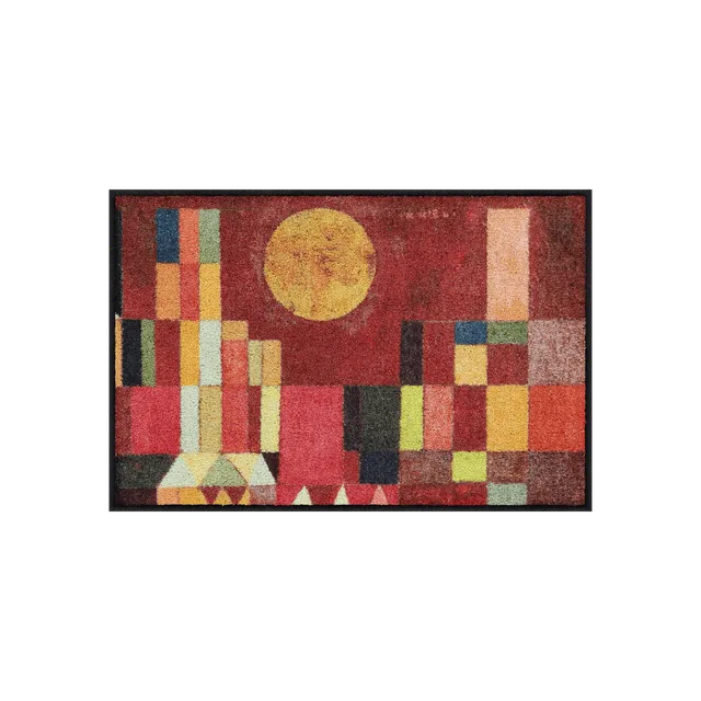 salonloewe-castle-and-sun-teppich-50-x-75-cm-kunstvolle-fu-matte-mit-geometrisch image 1
