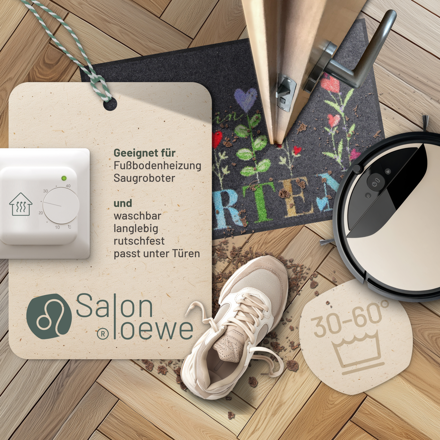 salonloewe-mein-garten-grey-eingangsmatte-50-x-75-cm-waschbare-fu-matte-mit-blum image 3