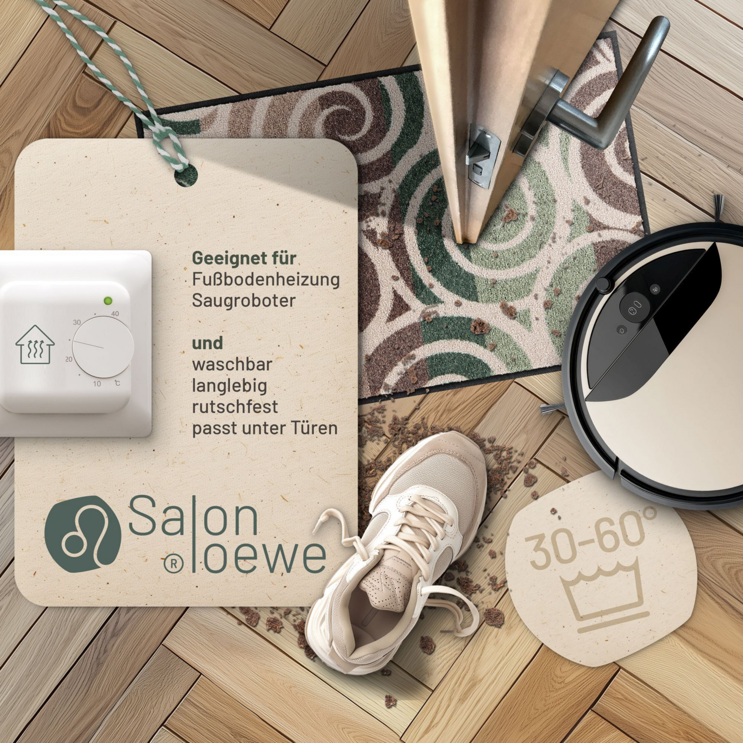 salonloewe-spiral-dance-eingangsmatte-50-x-75-cm image 2