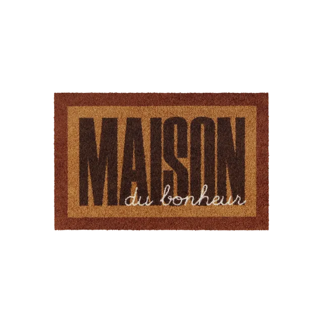 salonloewe-maison-frame-toffee-eingangsmatte-45-x-70-cm-rahmen-design-schmutzfan image 1
