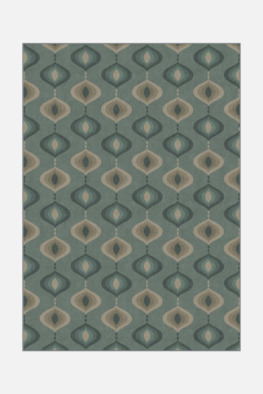 teppana-nordlicht-wald-teppich-waschbarer-design-teppich-54-50-statt-109 image 1