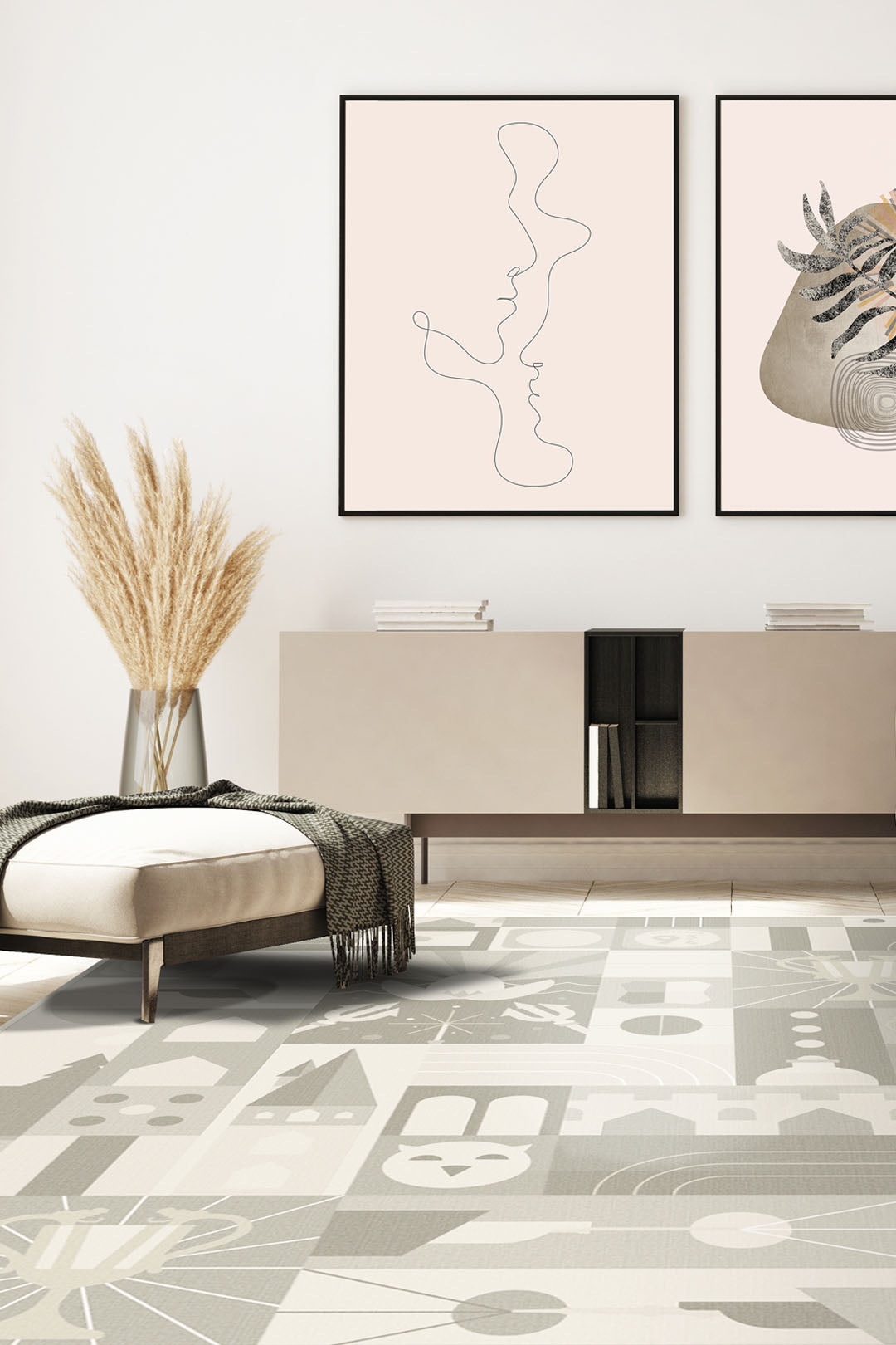 teppana-harry-potter-champion-sand-teppich-waschbarer-teppich-beige-natur-mit-br image 4