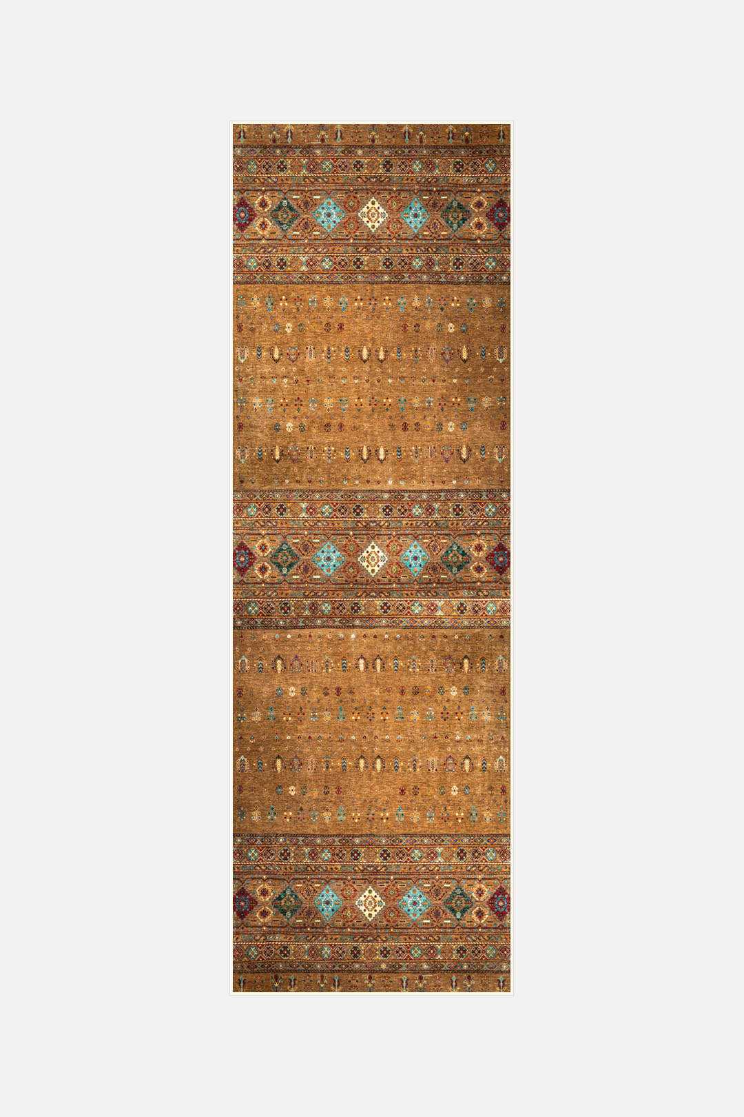 teppana-harleen-zimt-teppich-boho-inndoorteppich-in-beige-natur-waschbar-mit-rut image 5