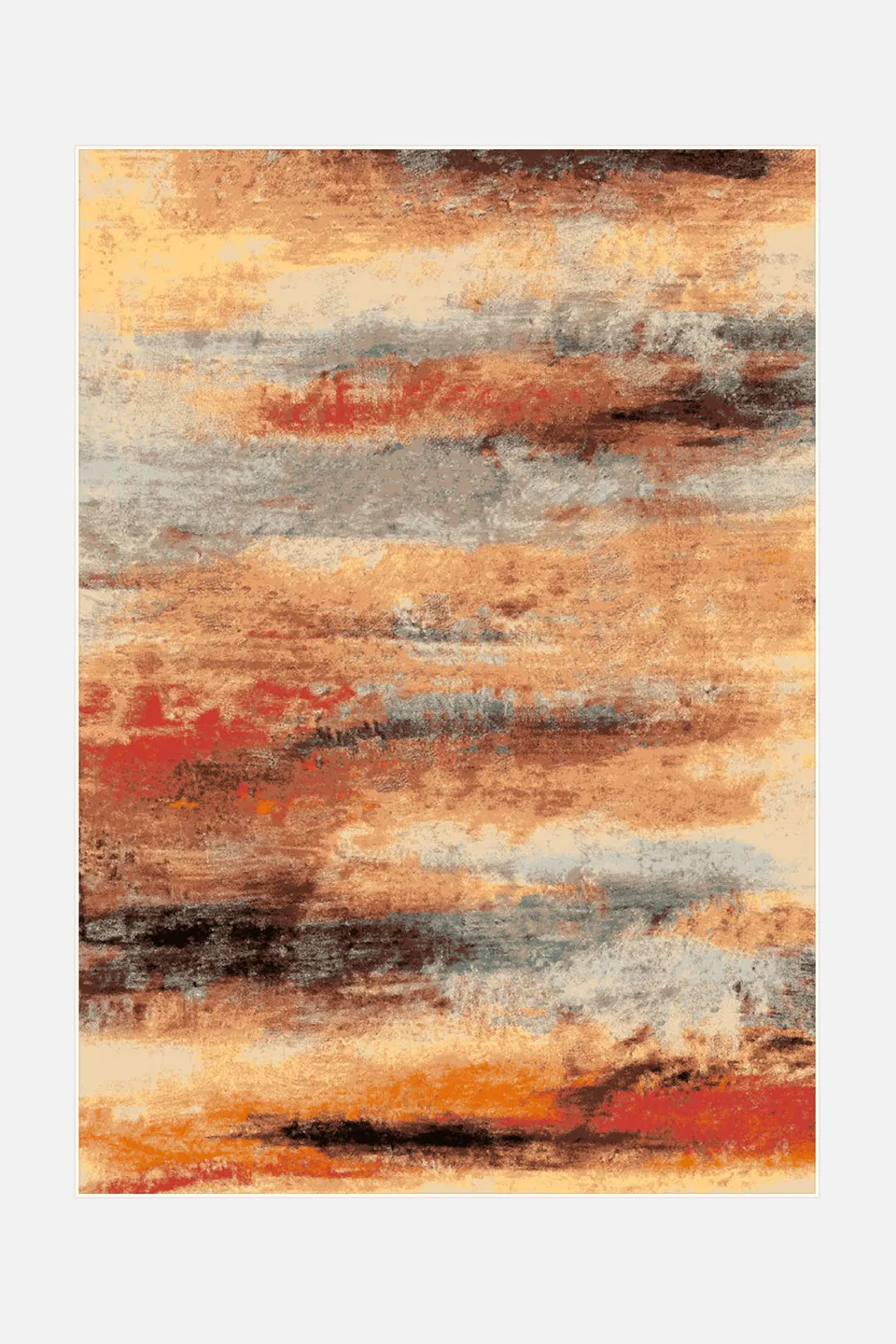 teppana-tramonto-feuer-teppich-waschbarer-teppich image 1