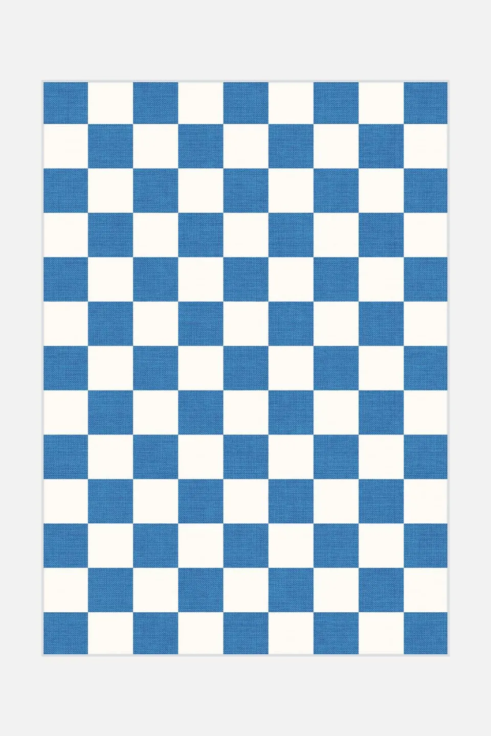 teppana-playful-blueberry-teppich-waschbarer-indoor-teppich-blau-kariert-modern- image 1