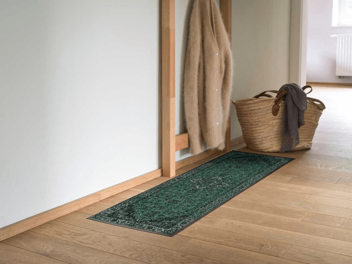 salonloewe-babylon-aqua-eingangsmatte-30-x-100-cm-schmutzfangmatte-in-aqua image 2