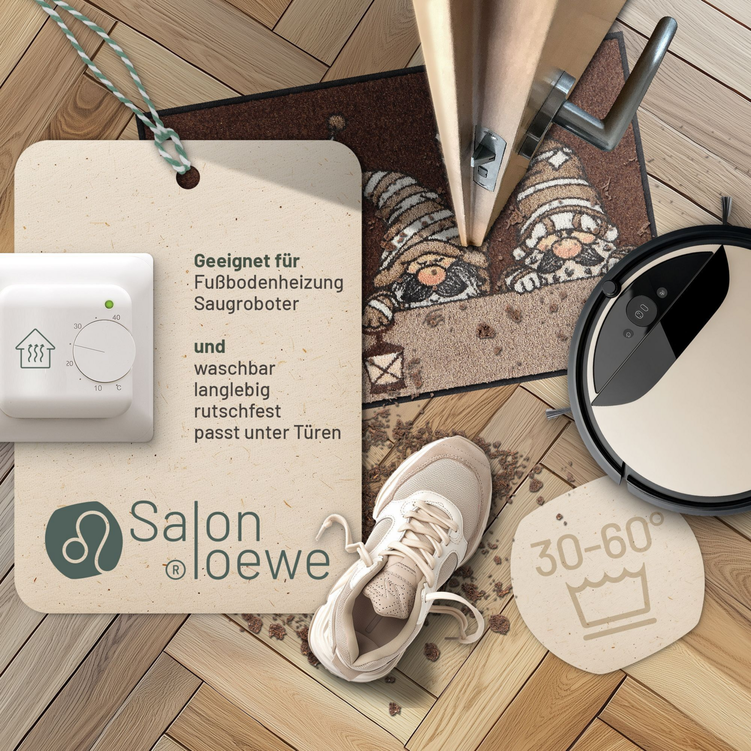 salonloewe-julklapp-mocca-eingangsmatte-fu-matte-50-x-75-cm-wichtel-motiv image 2