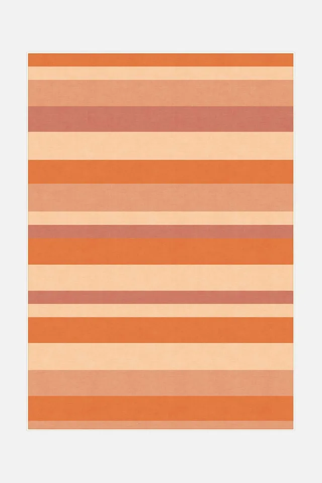 teppana-outdoor-melina-orange-waschbarer-outdoor-teppich-mit-rutschfester-matte- image 1