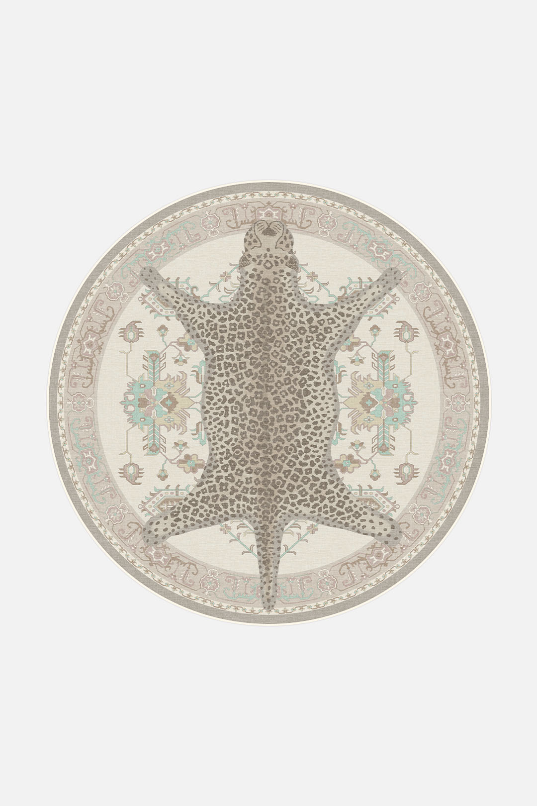 teppana-leopard-beige-teppich-waschbarer-kurzflor-teppich-mit-rutschfester-matte image 8