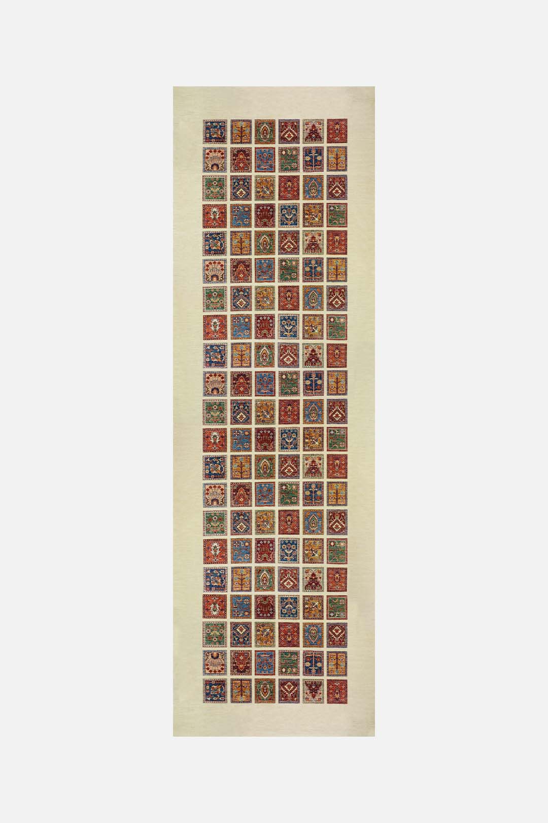 teppana-mosaik-terra-teppich-waschbarer-teppich image 5