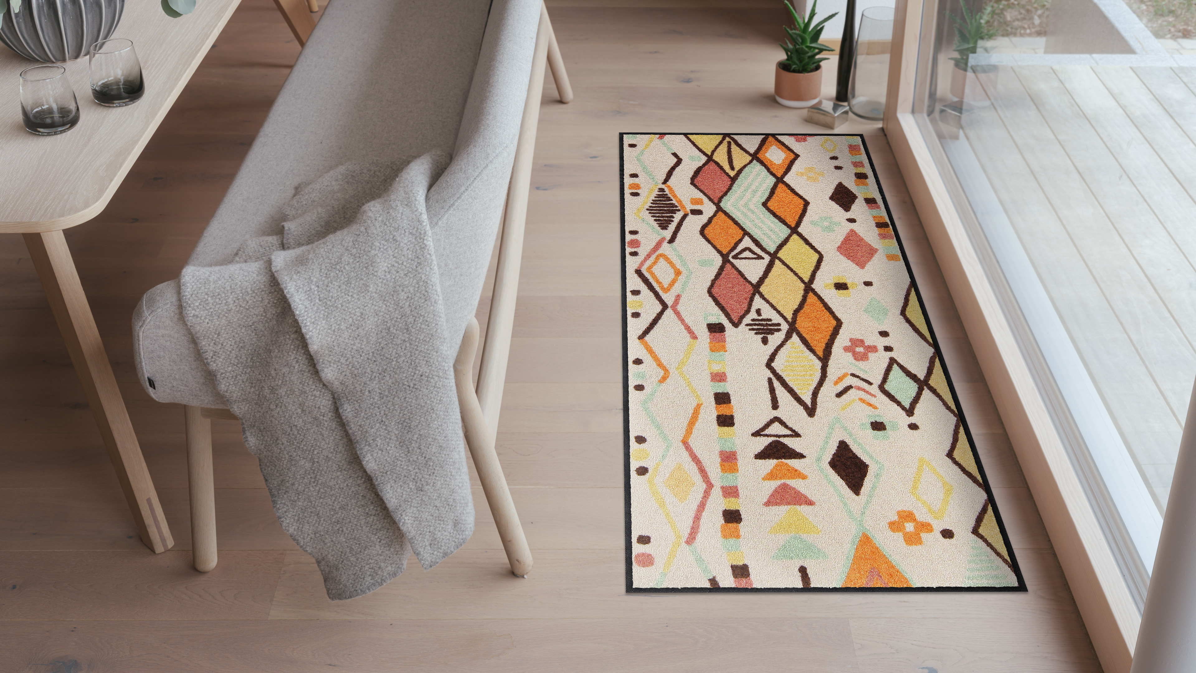 salonloewe-boho-journey-set-3-teiliges-set-aus-eingangsmatte-und-l-ufern-im-boho image 3