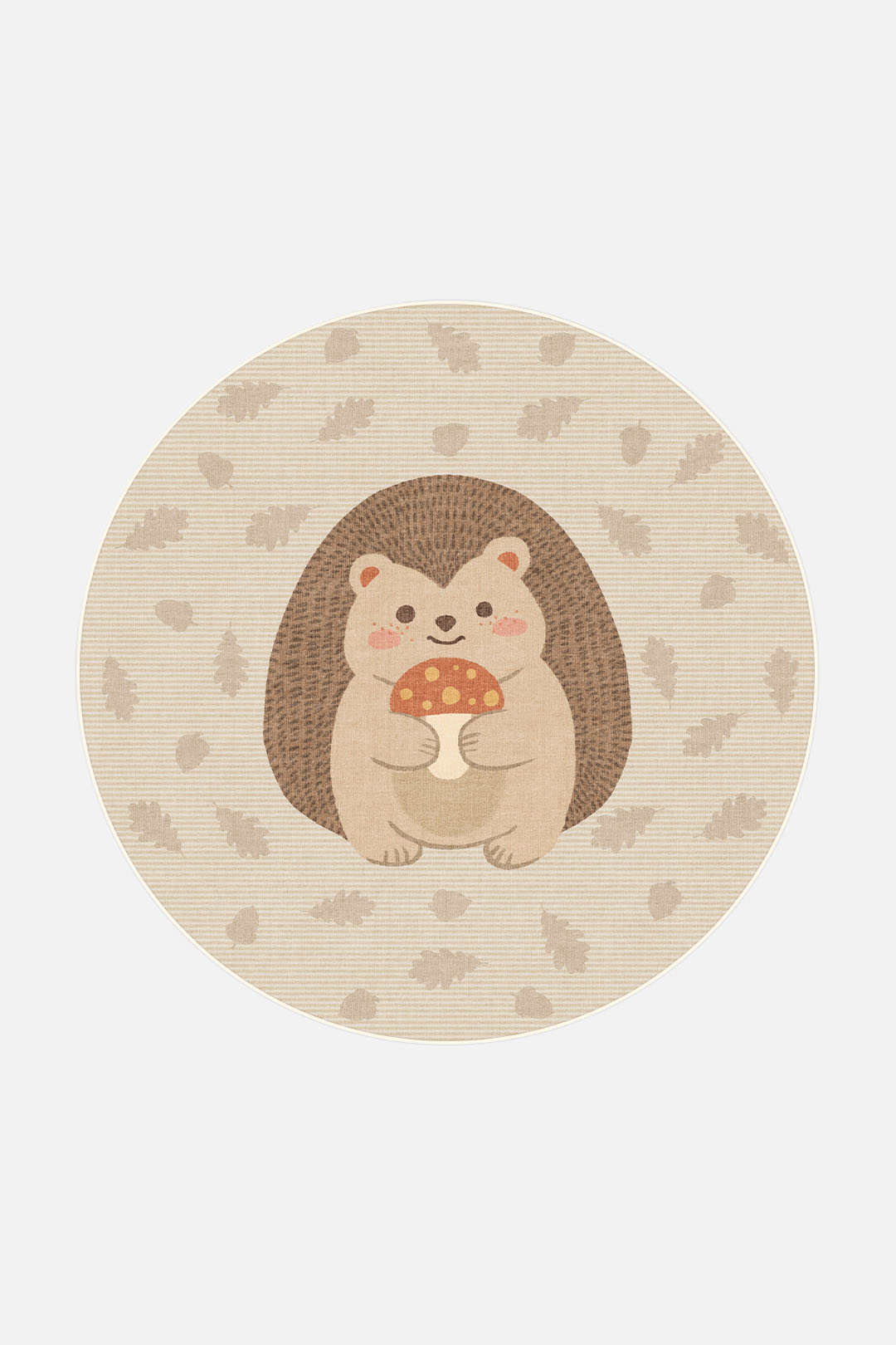 teppana-waldigel-beige-teppich-waschbarer-kinderteppich-mit-igel-motiv-in-beige- image 8