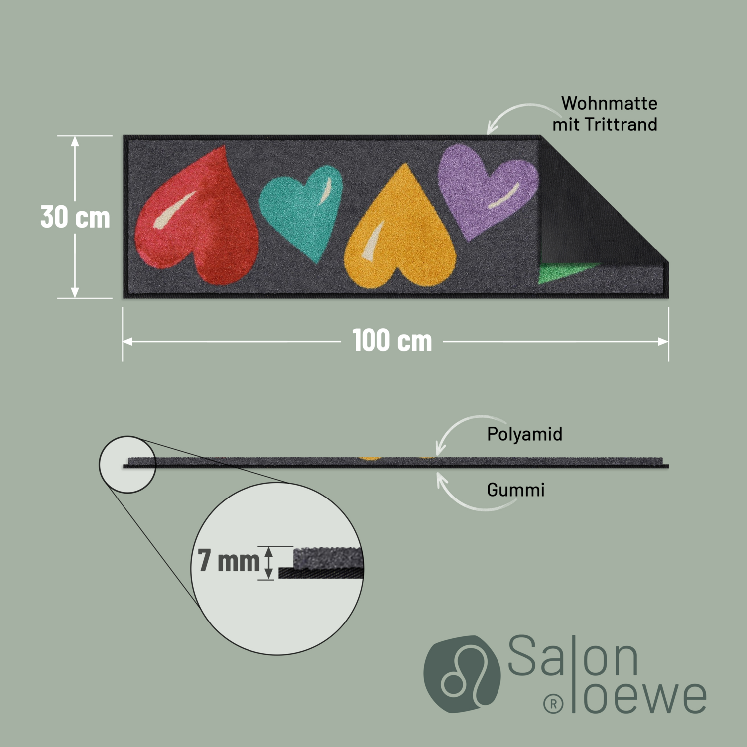 salonloewe-big-hearts-colourful-eingangsmatte-30-x-100-cm-bunte-rutschfeste-fu-m image 4