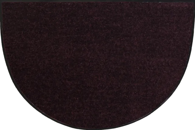 salonloewe-pflaume-halb-rund-50-x-75-cm-waschbare-schmutzfangmatte-in-pflaume image 1