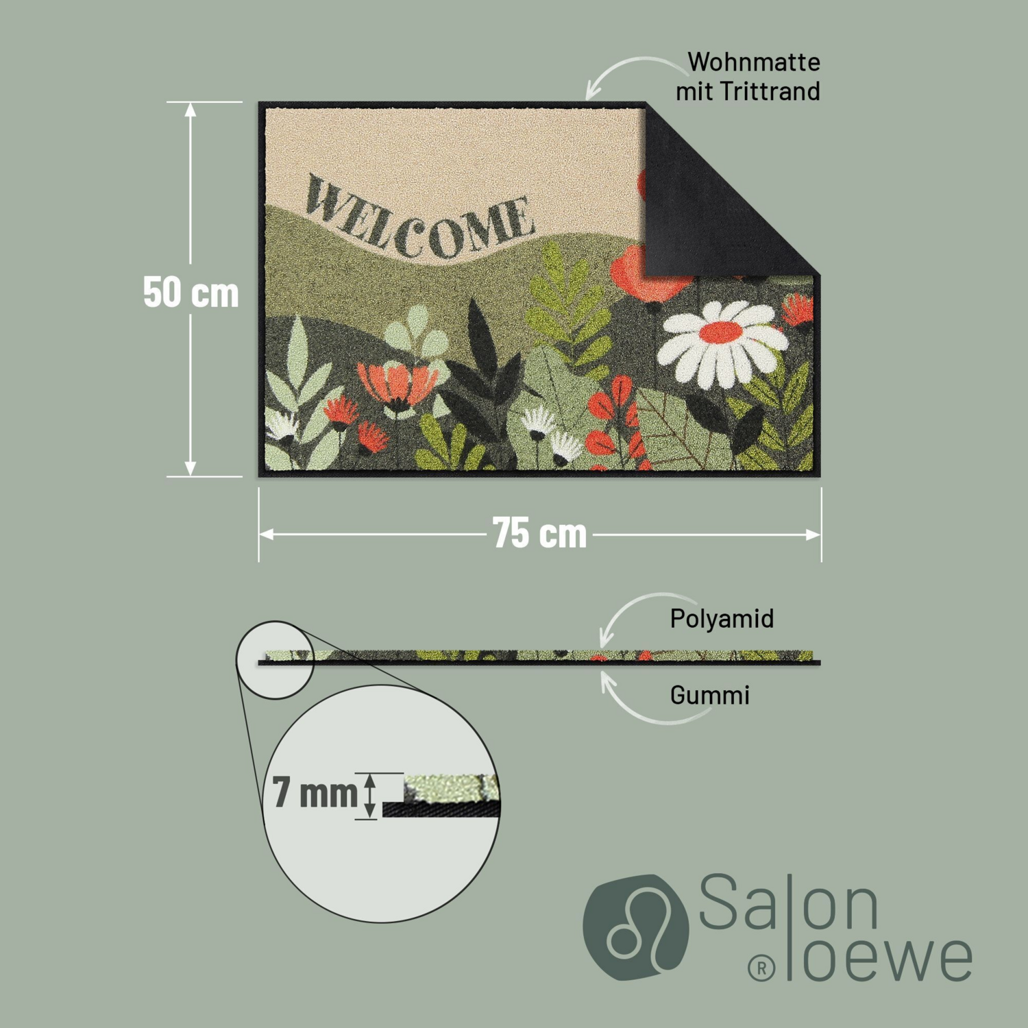 salonloewe-bloom-hill-waschbare-schmutzfangmatte-50-x-75-cm-polyamid-rutschfest image 4