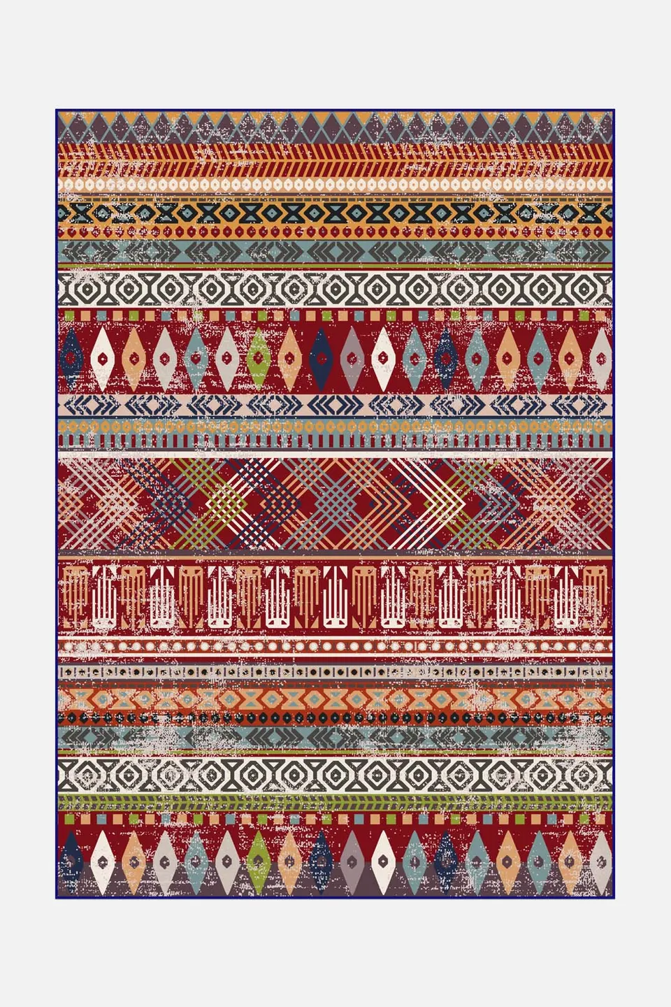 teppana-mila-bunt-teppich-waschbarer-indoor-teppich-marokkanisches-design-mehrfa image 1