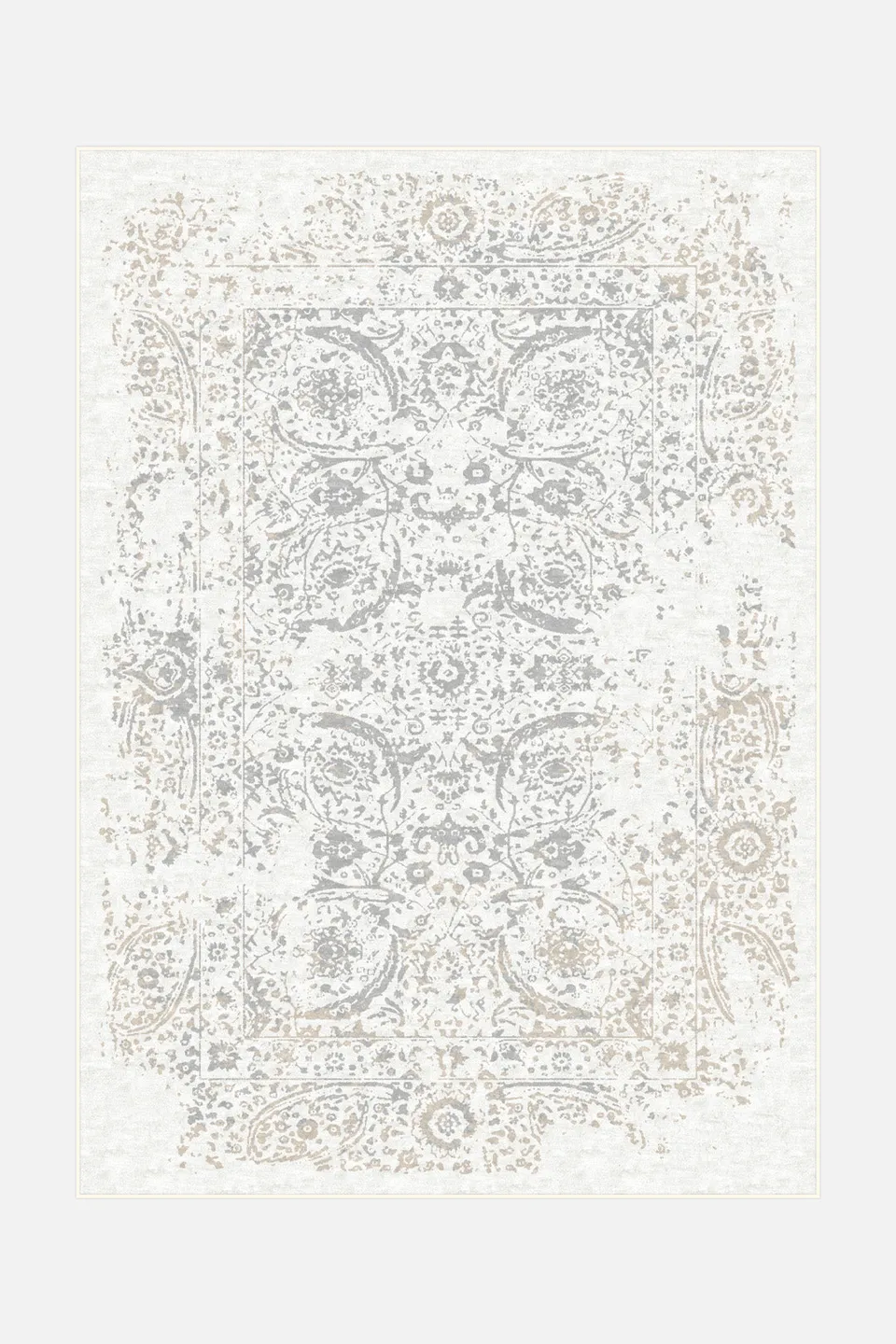 teppana-eva-licht-teppich-waschbarer-indoor-teppich-beige-natur-creme-grau-silbe image 1