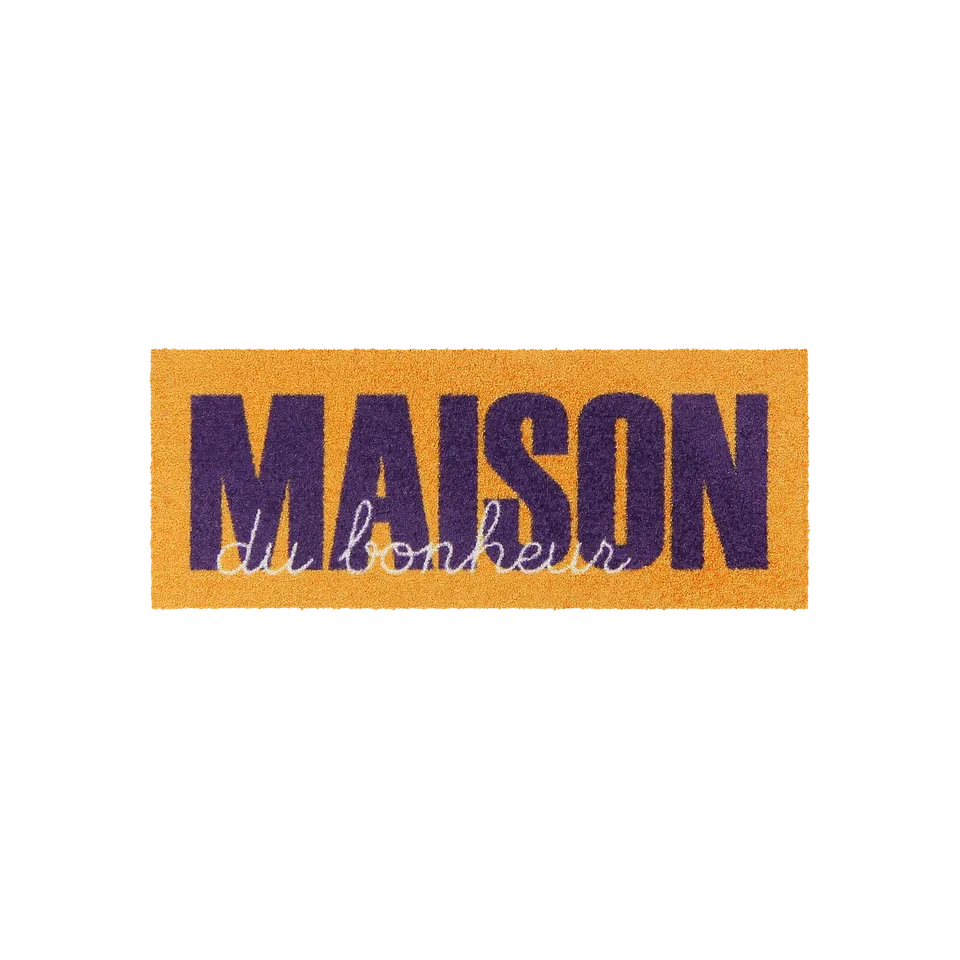 salonloewe-maison-type-eingangsmatte-30-x-75-cm-orange-violett-minimatte-waschba image 1