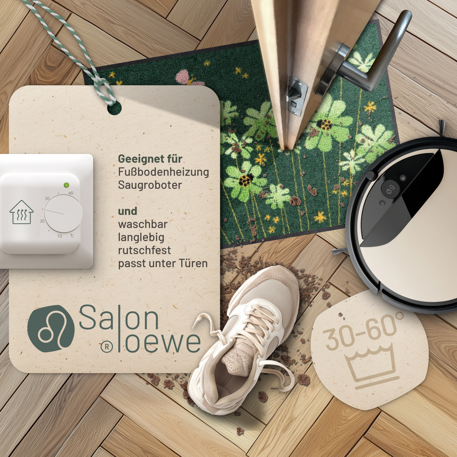 salonloewe-lucky-time-eingangsmatte-50-x-75-cm image 3