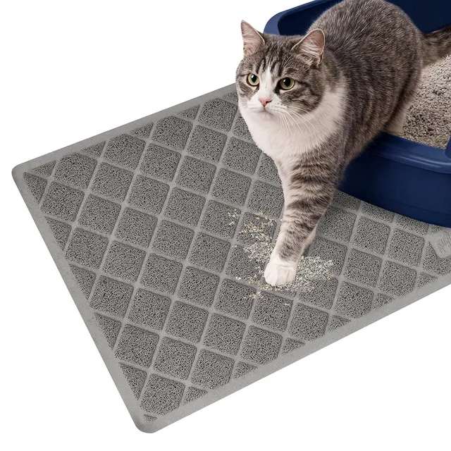 gorilla-grip-katzenstreu-matte-litter-trapper-rutschfest image 1