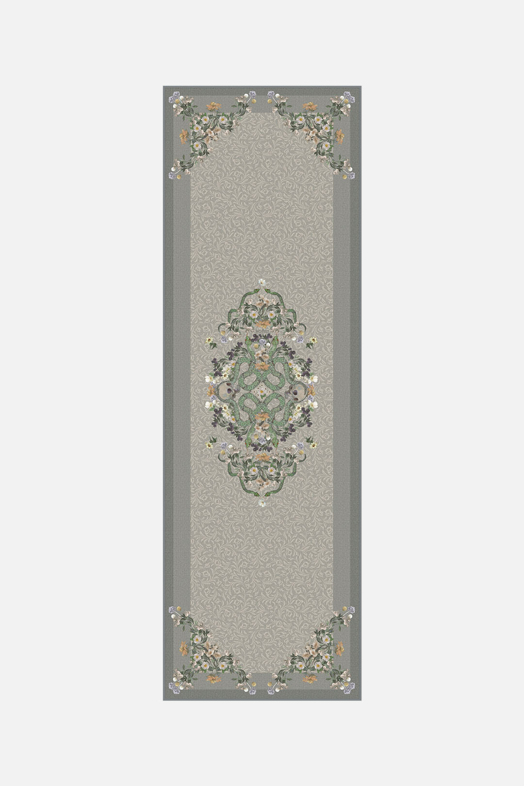 teppana-harry-potter-schlangen-greige-teppich-waschbarer-indoor-teppich image 5