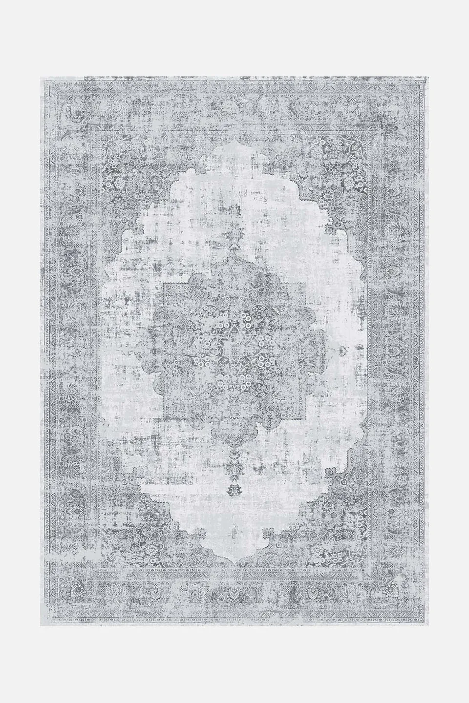 teppana-helia-grau-waschbarer-boho-teppich-mit-rutschfester-matte-individuell-in image 1