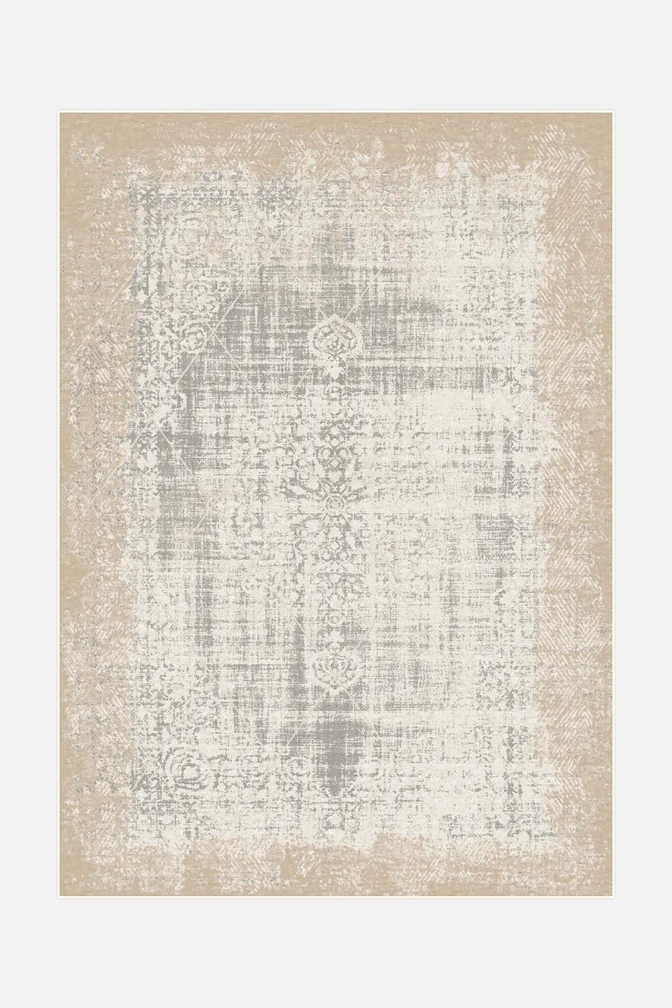 teppana-viola-sand-teppich-waschbarer-klassiker-beige-inkl-antirutschmatte-bests image 1