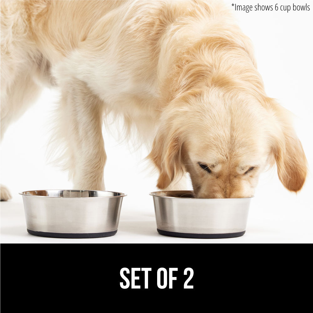 gorilla-grip-stainless-steel-dog-bowl-hundenapf-einzeln image 6