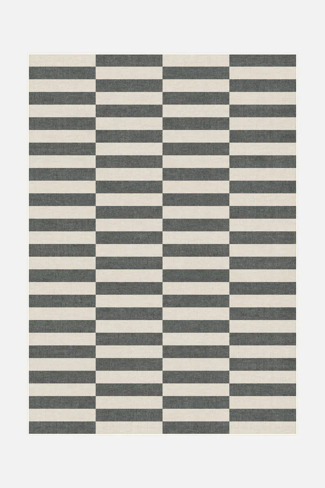 teppana-nuri-grau-waschbarer-teppich-geometrisch-grau image 1