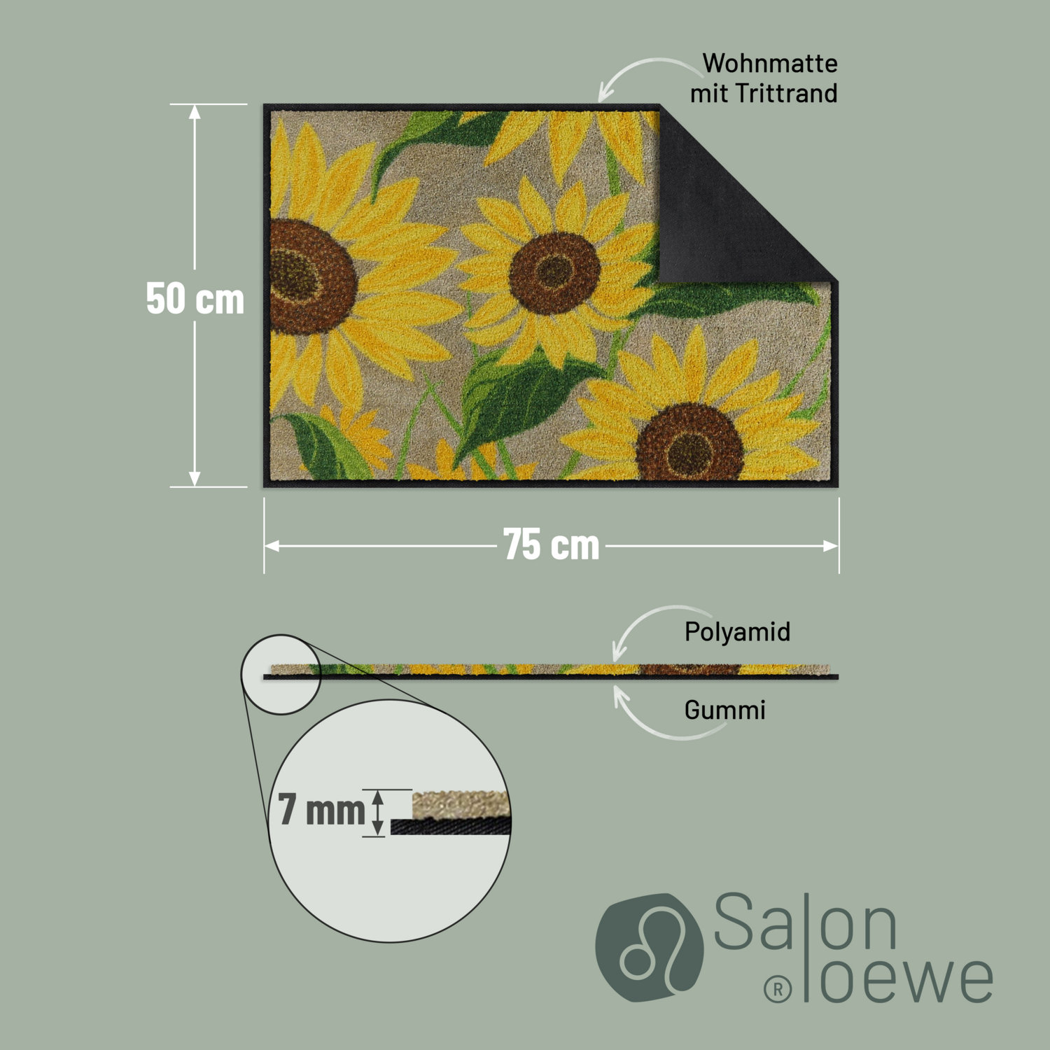 salonloewe-sunflowers-of-ariana-eingangsmatte-50-x-75-cm-sonnige-fu-matte-made-i image 4