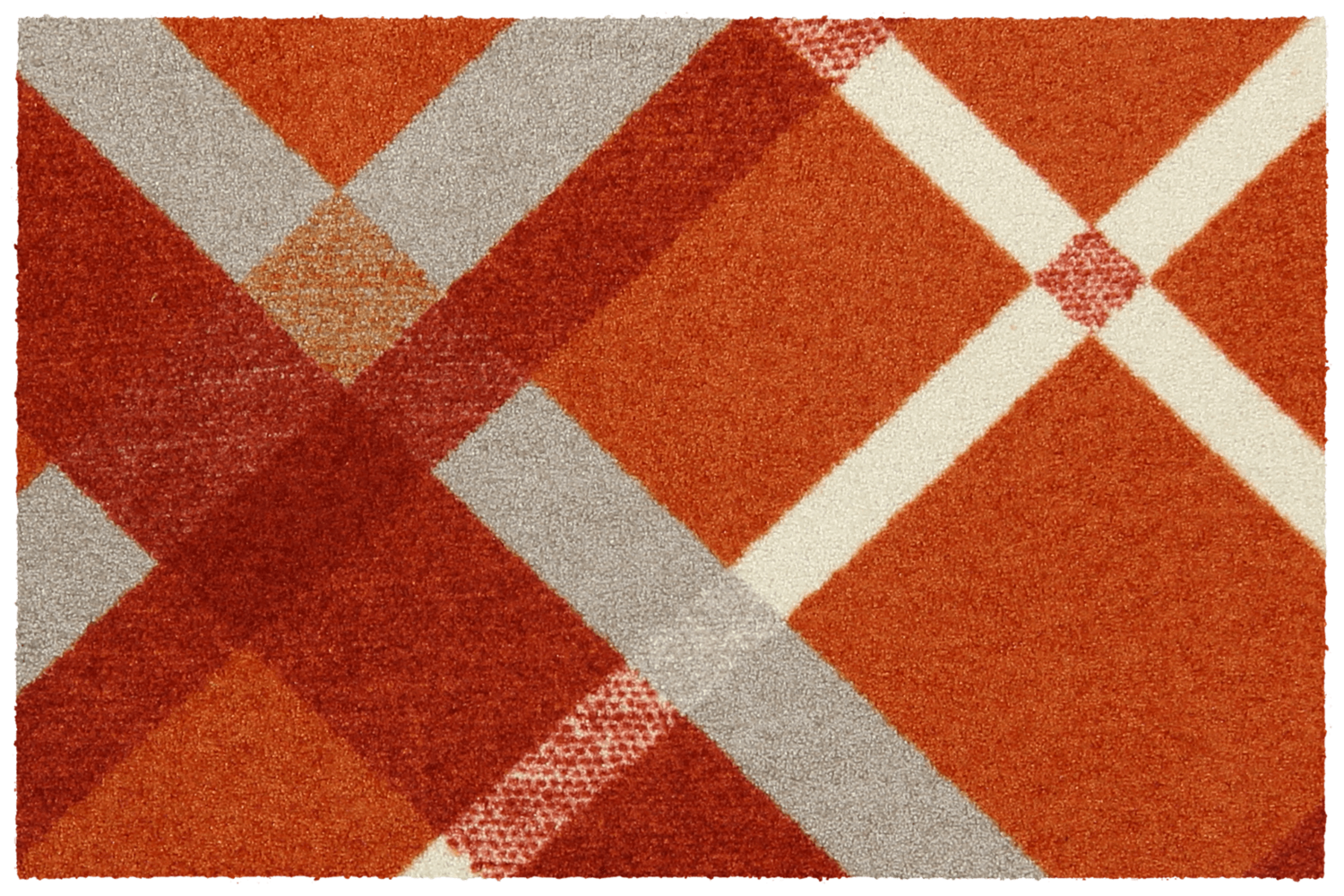 salonloewe-bente-terra-red-teppich-50-x-75-cm-waschbare-fu-matte-in-terrakotta-r image 1