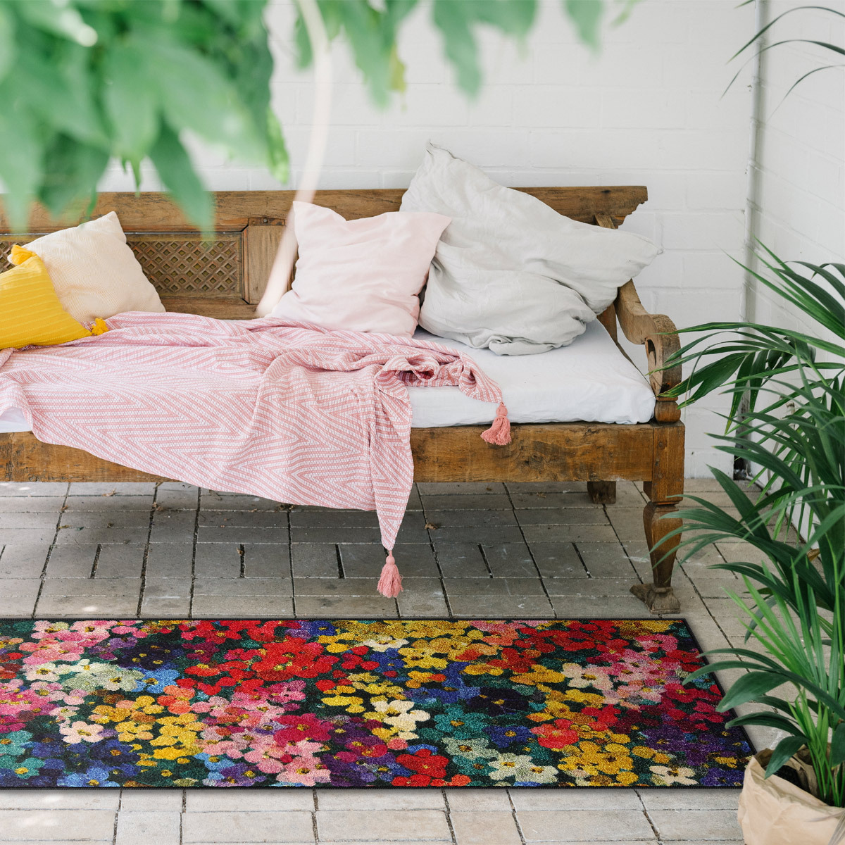 salonloewe-mille-fleurs-l-ufer-75-x-190-cm-blumenl-ufer-f-r-flur-und-wohnbereich image 3