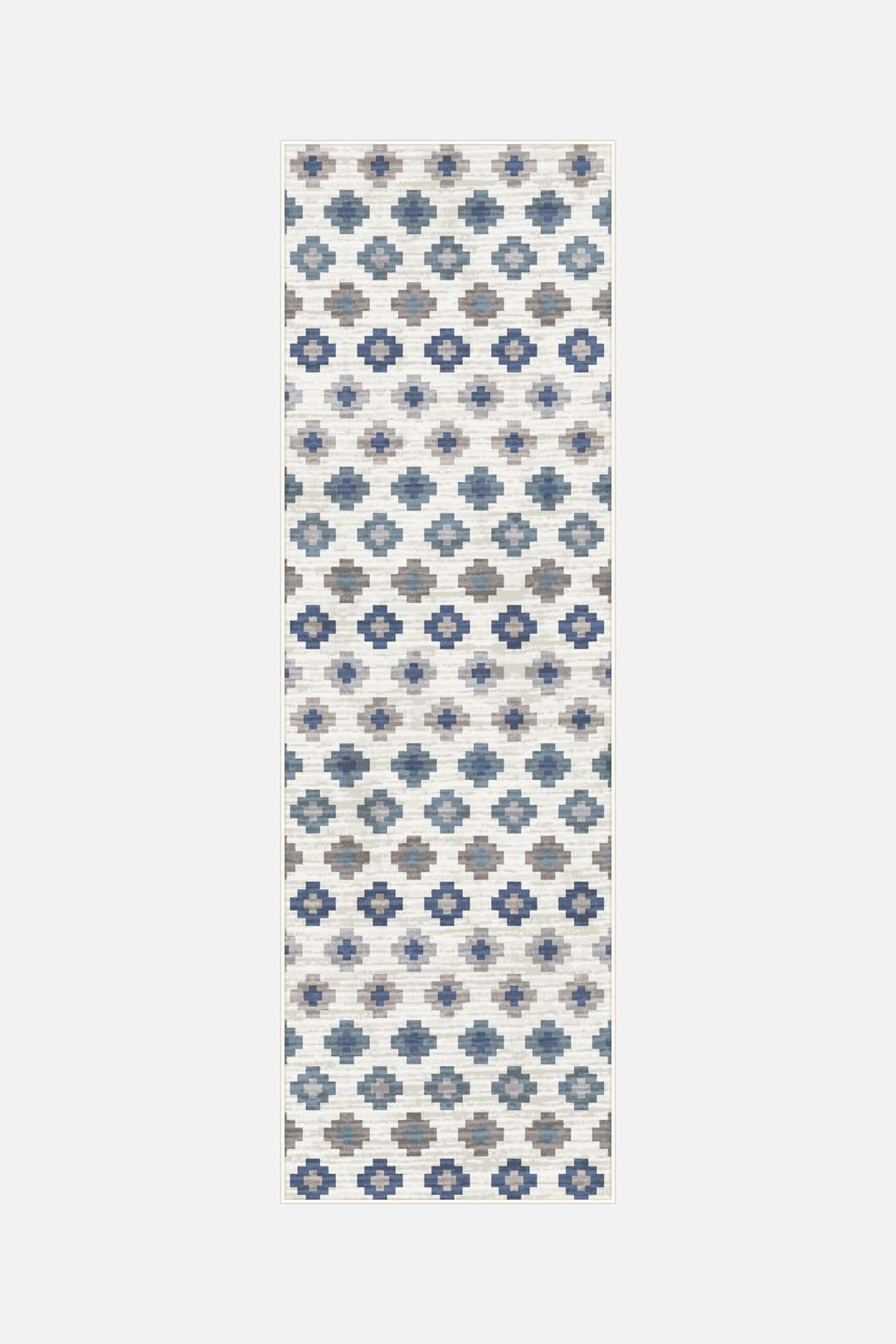 teppana-anita-stein-waschbarer-teppich-blau-gr-n-grau image 5