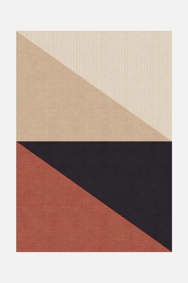 teppana-nala-geo-teppich-waschbarer-designer-teppich-geometrisches-muster-in-bei image 1