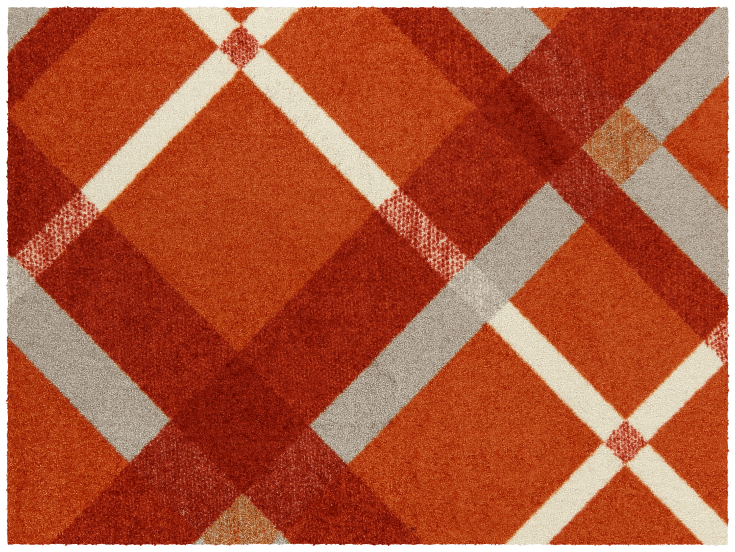 salonloewe-bente-terra-red-teppich-75-x-100-cm-waschbarer-teppich-in-warmem-terr image 1