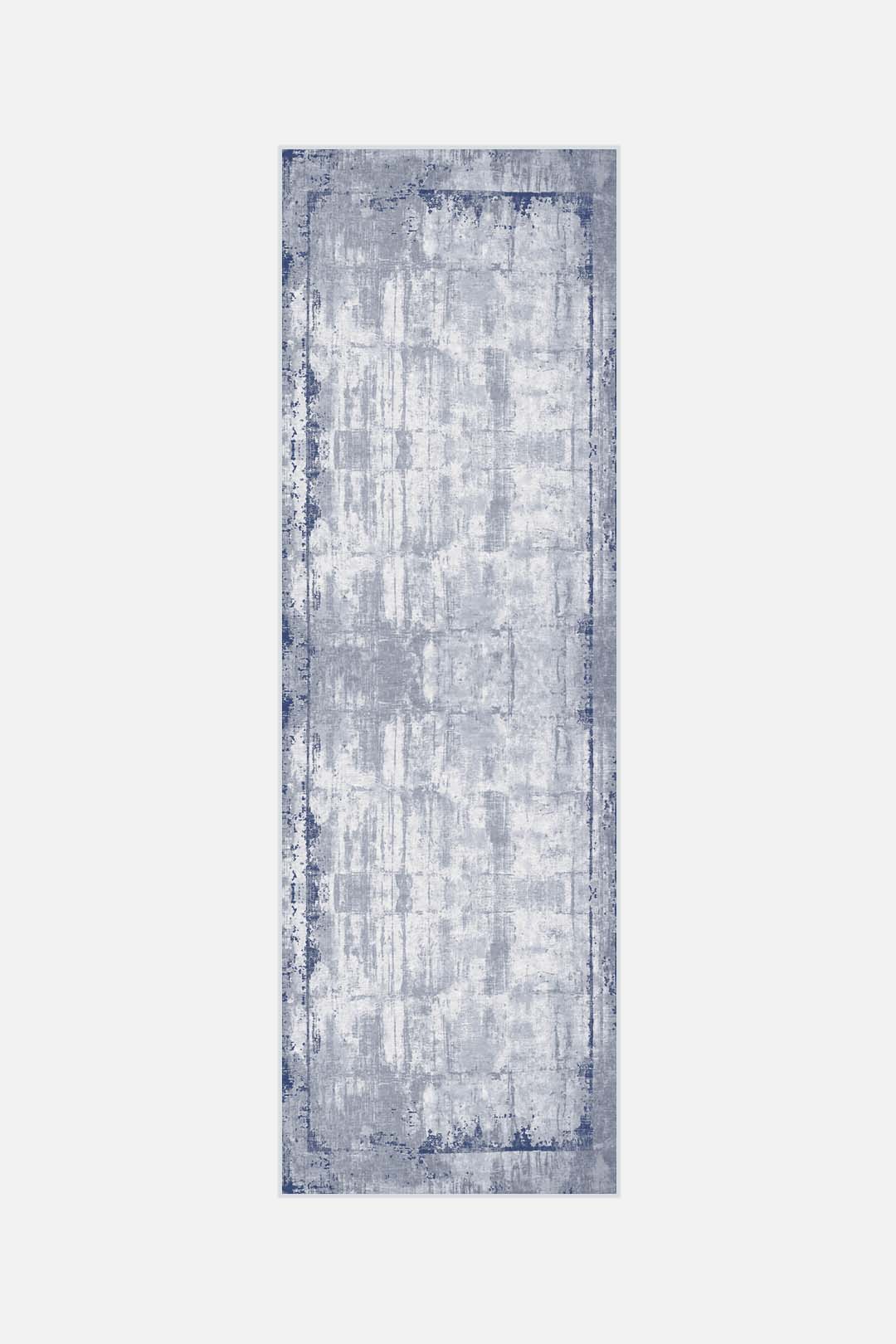 teppana-hedi-stein-teppich-waschbarer-indoor-teppich-grau-silber-blau-gr-n-moder image 4
