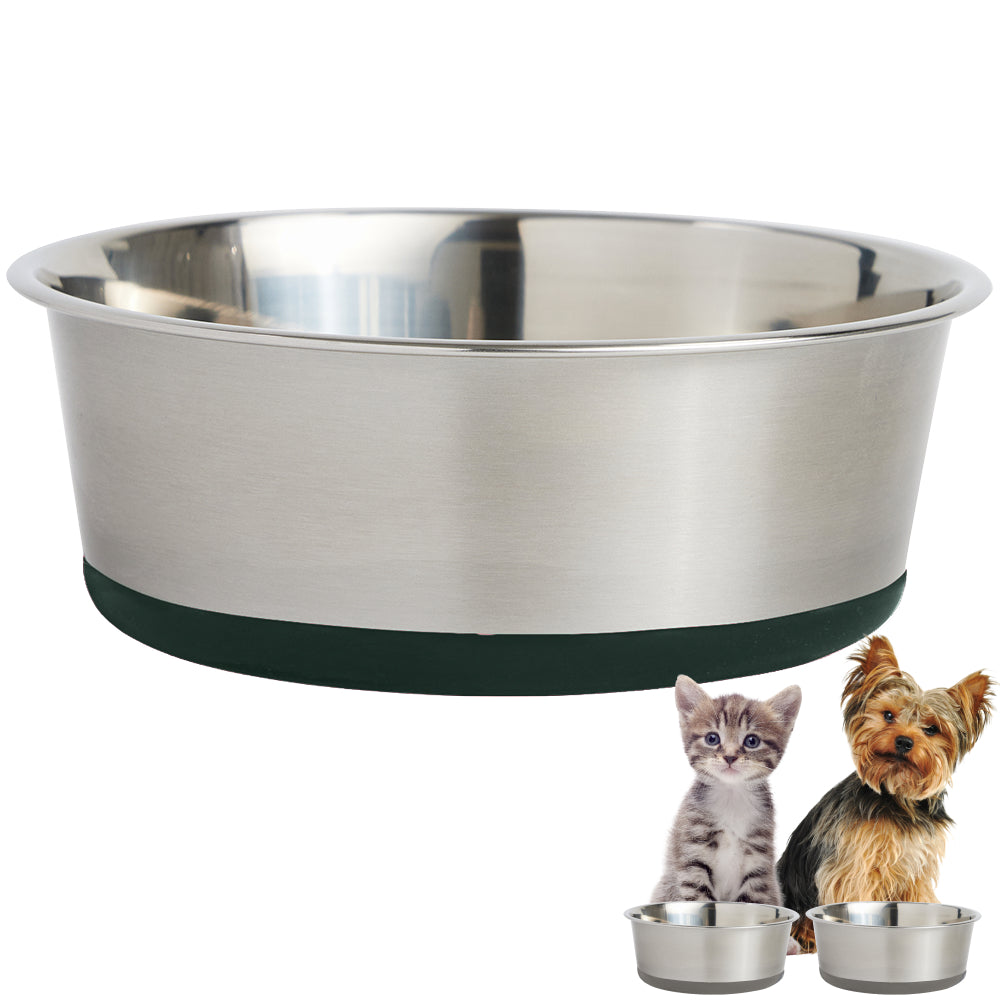 gorilla-grip-stainless-steel-dog-bowl-hundenapf-einzeln image 3