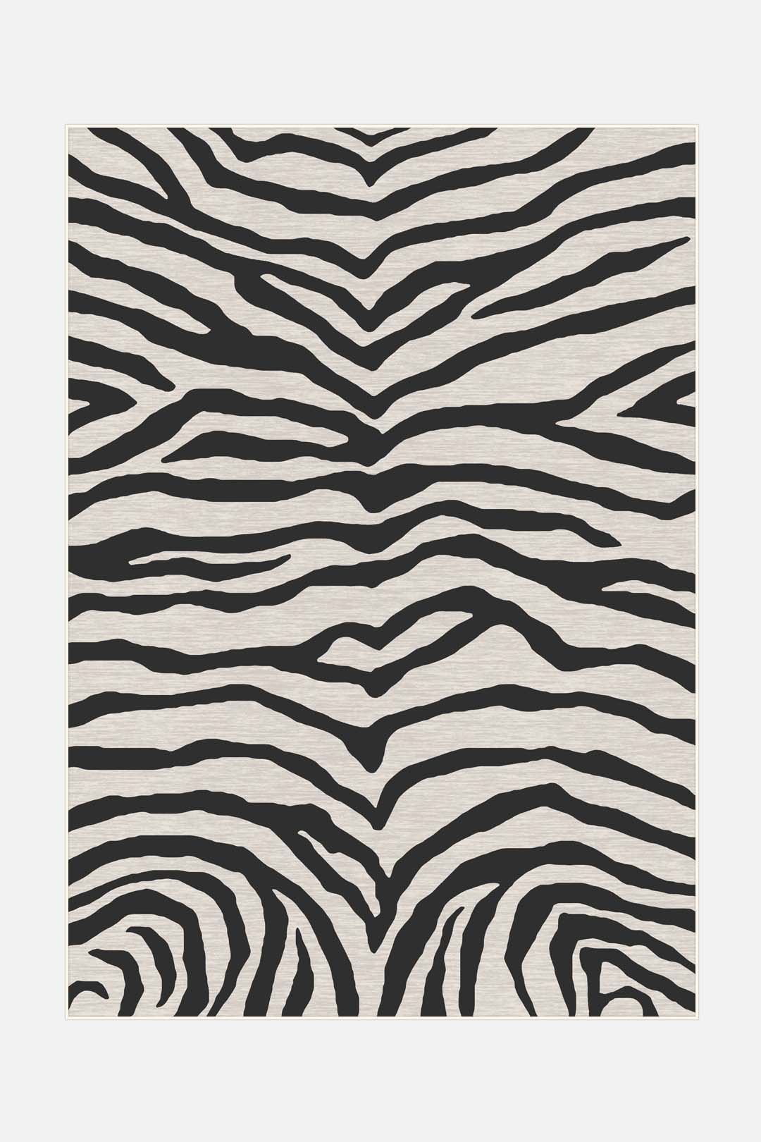 teppana-zebra-natur-teppich-waschbarer-indoor-teppich image 1