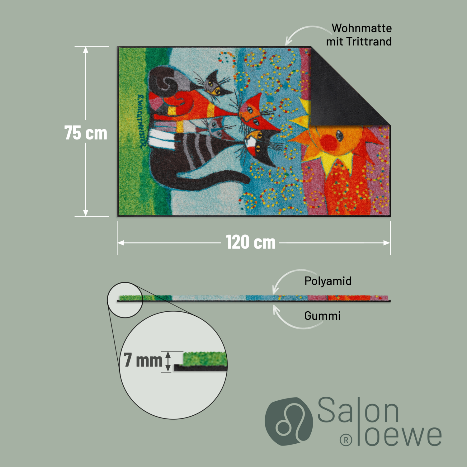 salonloewe-momenti-di-felicita-teppich-waschbare-fu-matte-75-x-120-cm-polyamid-r image 4