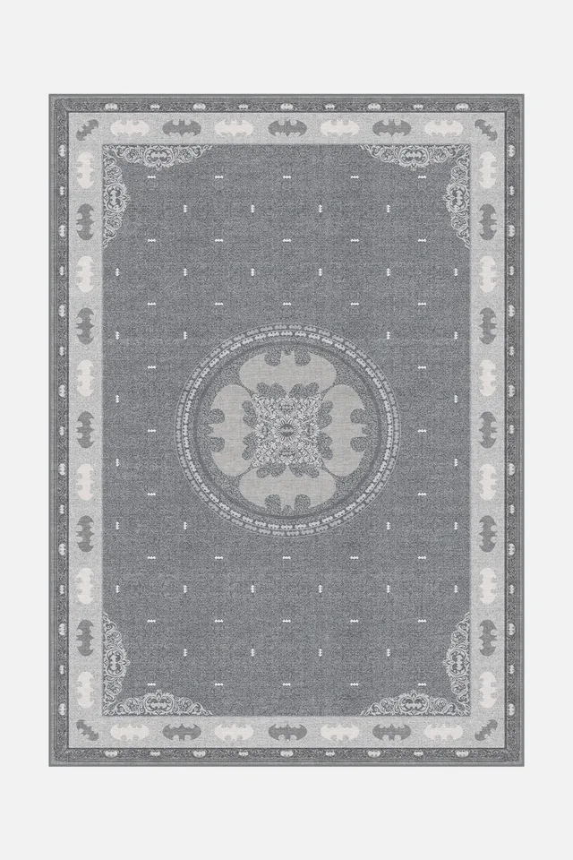 teppana-batman-klassik-grau-teppich-waschbar image 1