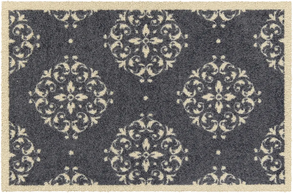 salonloewe-fancywork-grey-eingangsmatte-50-x-75-cm-graue-schmutzfangmatte-waschb image 1