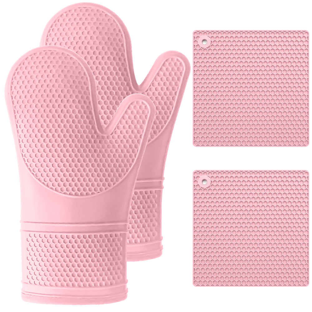 gorilla-grip-silicone-oven-mitt-trivet-ofenhandschuh-set image 7