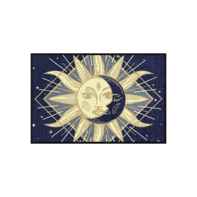 salonloewe-celestial-kingdom-eingangsmatte-50-x-75-cm-sonne-und-mond-motiv-rutsc image 1