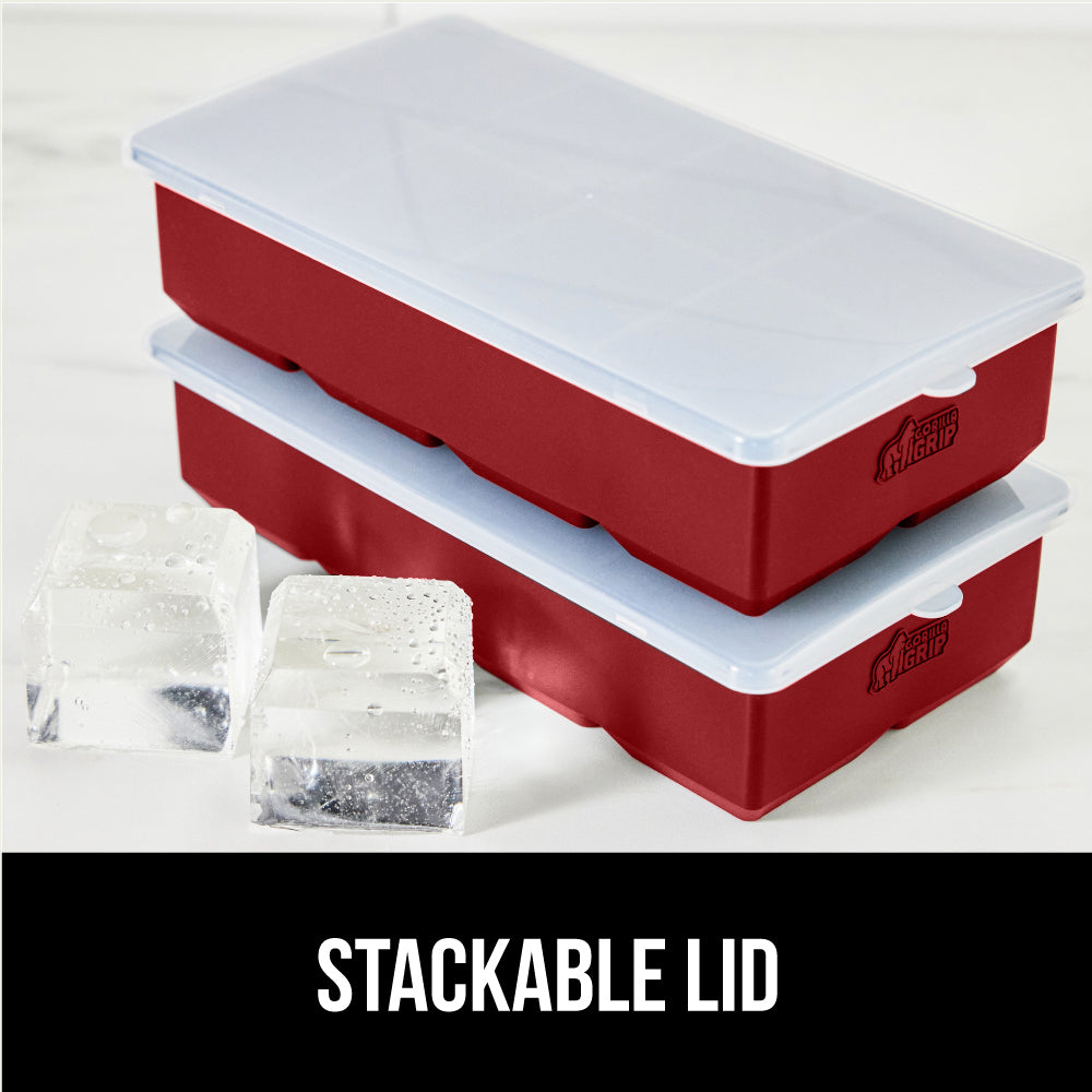 gorilla-grip-large-ice-cube-mold-xxl-eisw-rfelform-silikon image 8